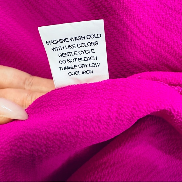 Pink racer back bow tank top - Picture 5 of 6